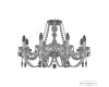 Подвесная люстра Bohemia Ivele Crystal 101/8/240 Ni