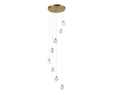 Купить Каскадная люстра ST Luce Cascato SL6114.203.08 Каскадная люстра ST Luce Cascato SL6114.203.08