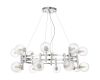 Подвесная люстра Crystal Lux LUXURY SP16 CHROME
