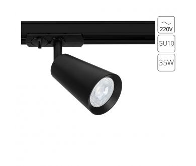 Купить Трековый однофазный светильник Arte Lamp Cintura A2354PL-1BK Трековый однофазный светильник Arte Lamp Cintura A2354PL-1BK