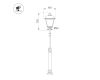 Уличный консольный светильник Arlight OXOR-GRADUA-LUZ-O-460x750-35W Day4000 (BK, 120 deg, 230V) 052442