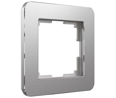 Купить Рамка на 1 пост Werkel Platinum алюминий 4690389184413 W0012606 Рамка на 1 пост Werkel Platinum алюминий 4690389184413 W0012606