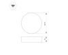 Накладной светильник Arlight SP-Rondo-R210-20W Day4000 022239(2)