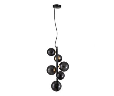 Купить Подвесная люстра Indigo Molecola 11018/6P Black V000197 Подвесная люстра Indigo Molecola 11018/6P Black V000197