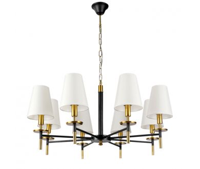 Купить Подвесная люстра Arte Lamp Riccardo A4075LM-8BK Подвесная люстра Arte Lamp Riccardo A4075LM-8BK