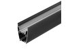 Алюминиевый профиль Arlight LINE-5075-U-HONEYCOMB-2000 BLACK 044885
