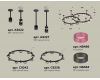 Комплект подвесного светильника Ambrella Light Techno Ring XR92221200 (A9222, A9227, C9238, C9232, N8486, N8484)
