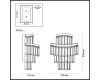 Настенный светильник Odeon Light Wayta 5073/2W