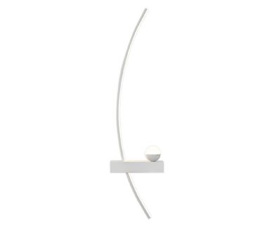 Купить Настенный светильник Escada Ray 10220/2LED White L Настенный светильник Escada Ray 10220/2LED White L