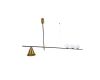 Подвесной светильник Lumina Deco Renzo LDP 6043-4 BK+MD