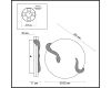 Настенный светильник Odeon Light Snake 7033/10WL