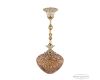 Подвесной светильник Bohemia Ivele Crystal 7003P/18 GW Amber-White/H-1A
