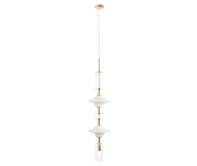 Купить Подвесной светильник Crystal Lux VALENCIA SP1.3 GOLD Подвесной светильник Crystal Lux VALENCIA SP1.3 GOLD