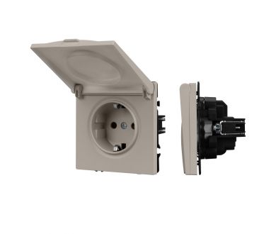 Купить Механизм розетки влагозащищённый Arlight SCT-NOBE-MCP-SFPL-CA (230V, 16A) 059440 Механизм розетки влагозащищённый Arlight SCT-NOBE-MCP-SFPL-CA (230V, 16A) 059440