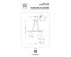 Подвесная люстра Lightstar Cone GW 757046