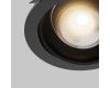 Встраиваемый светильник Maytoni Lens DL105-12W3K-B