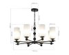 Подвесная люстра ST Luce Aurora SL2003.403.08
