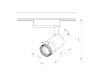 Трековый светильник Nowodvorski Profile Zoom Led 7623