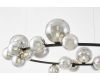 Подвесная люстра Lumina Deco LDP 7033-24 BK+GY