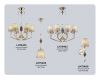 Подвесная люстра Ambrella Light High Light Ceramo Classic LH75401