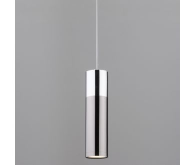 Купить Подвесной светильник Eurosvet Double Topper 50135/1 LED хром/черный жемчуг Подвесной светильник Eurosvet Double Topper 50135/1 LED хром/черный жемчуг