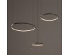 Подвесная люстра Nowodvorski Circolo Led M Silk Oliv E 11398