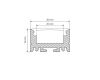 Профиль Arlight ARH-LINE-1726-2000 ANOD 018674