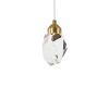 Подвесной светильник Indigo Cristallo 12053/1P Brass V000132L