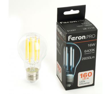 Купить Светодиодная лампа Feron LB-1116 E27 16W 6400K 51237 Светодиодная лампа Feron LB-1116 E27 16W 6400K 51237
