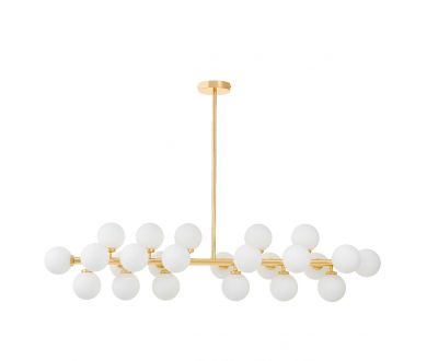 Купить Люстра на штанге Lumina Deco Marsiada LDP 6033-24 GD Люстра на штанге Lumina Deco Marsiada LDP 6033-24 GD