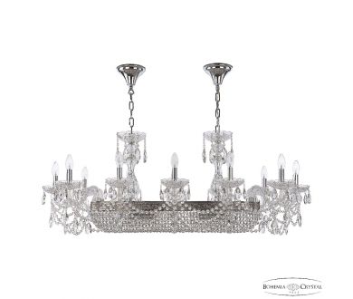 Купить Подвесная люстра Bohemia Ivele Crystal 1453/12/195/800 Ni Подвесная люстра Bohemia Ivele Crystal 1453/12/195/800 Ni