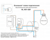 Одноканальное Wi-Fi реле-выключатель Denkirs Relay RL1001-SM/1