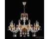 Подвесная люстра Bohemia Ivele Crystal 5417/10/240 G Amber/M-1H