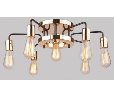 Купить Потолочная люстра Arte Lamp Gelo A6001PL-7BK Потолочная люстра Arte Lamp Gelo A6001PL-7BK