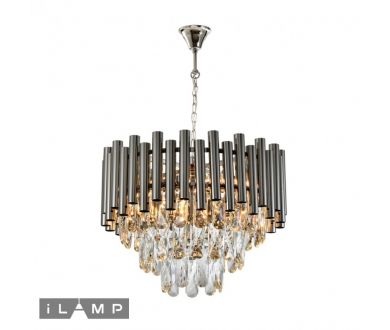 Купить Подвесная люстра iLamp Savage P9510-4 Nickel Подвесная люстра iLamp Savage P9510-4 Nickel
