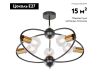 Потолочная люстра Lussole Lgo Garland LSP-8374