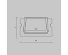 Алюминиевый профиль накладной 15x6 Maytoni Led Strip ALM-001-W-2M 631004