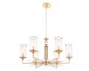 Подвесная люстра Crystal Lux GLORIA SP6 BRASS