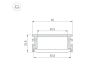 Профиль Arlight FLOOR60-H26-3000 ANOD BLACK 046414