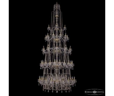 Купить Подвесная люстра Bohemia Ivele Crystal 1411/20+20+10+10+5/460/5d G Подвесная люстра Bohemia Ivele Crystal 1411/20+20+10+10+5/460/5d G