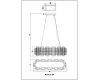 Подвесная люстра Wertmark Nelly WE158.24.323