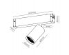 Трековый светильник IMEX Smart Line IL.0050.5010-GU10-GAB