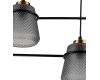 Подвесная люстра Indigo Astratto 11016/3P Black V000158