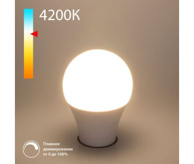 Купить Светодиодная диммируемая лампа Elektrostandard E27 9W 4200K 4690389196621 a063769 Светодиодная диммируемая лампа Elektrostandard E27 9W 4200K 4690389196621 a063769