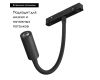 Трековый магнитный светильник Arlight MAG-ORIENT-SPOT-FLEX-R25-3W Day4000 (BK, 24 deg, 48V) 044647
