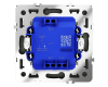 Проходной переключатель одноклавишный Voltum S70 VLS010308 (черный матовый)