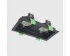 Встраиваемый светильник Crystal Lux CLT 068C2 BL