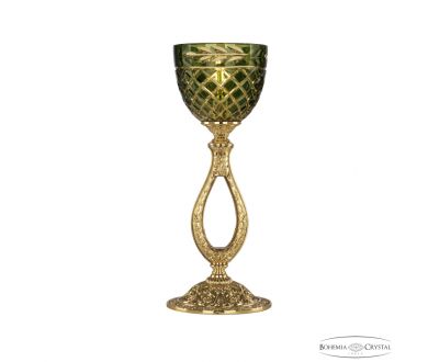 Купить Настольная лампа Bohemia Ivele Crystal Florence 71300L/15 G P1 Amber-Green/H-1J Настольная лампа Bohemia Ivele Crystal Florence 71300L/15 G P1 Amber-Green/H-1J