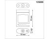 Крепление для фиксации текстильного шинопровода (2 шт.) Novotech Shino Easy 135265