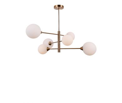 Купить Люстра на штанге Moderli Molecule V10838-6P Люстра на штанге Moderli Molecule V10838-6P